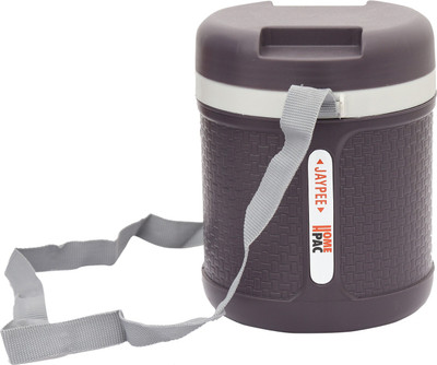 Jaypee Homepac 3 3 Containers Lunch Box(840 ml), Grey