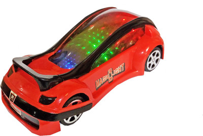 TALKING GANESHA 3D Magic Light Car with dazzling lights and sound bump and go action toy for kids (multicolor)(Red, Multicolor)
TALKING GANESHA 3D Magic Light Car with dazzling lights and sound bump and go action toy for kids (multicolor)(Red, Multicolor)