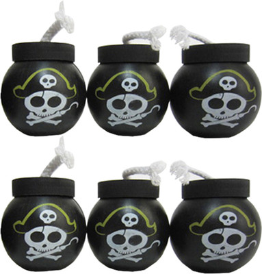 Atorakushon Atslime Bomb pck6 kids toys puzzle Black Putty Toy