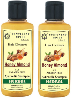 Continent Spice Khadi Honey Almond Oil Shampoo -(SLS-Paraben Free) CS682005(100 ml)
Continent Spice Khadi Honey Almond Oil Shampoo -(SLS-Paraben Free) CS682005(100 ml)