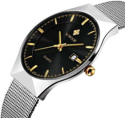 WWOOR AQUAWWOOR002 WWOOR New Luxury Men's Calendar Watches Ultra Thin Slim Stainless Steel Mesh Band Quartz Wristwatch Fashion Waterproof Japan Quartz Movement Women BLACK Watches Watch - For Men & Women
WWOOR AQUAWWOOR002 WWOOR New Luxury Men's Calendar Watches Ultra Thin Slim Stainless Steel Mesh Band Quartz Wristwatch Fashion Waterproof Japan Quartz Movement Women BLACK Watches Watch - For Men & Women