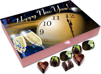 Chocholik New Year Gift Box - Happy New Year To All My Dearest Friends Chocolate Box - 12pc Truffles(144 g)
Chocholik New Year Gift Box - Happy New Year To All My Dearest Friends Chocolate Box - 12pc Truffles(144 g)