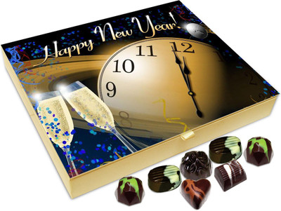 Chocholik New Year Gift Box - Happy New Year To All My Dearest Friends Chocolate Box - 20pc Truffles(240 g)
Chocholik New Year Gift Box - Happy New Year To All My Dearest Friends Chocolate Box - 20pc Truffles(240 g)