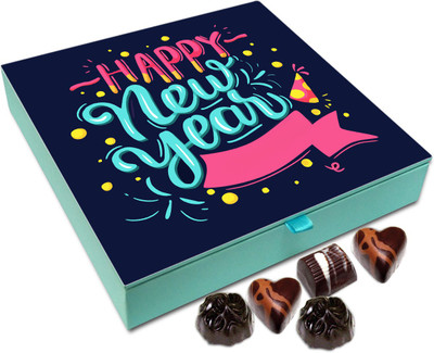 Chocholik New Year Chocolate Box - Happy New Year To All Near And Dear Chocolate Box - 9pc Truffles(108 g)
Chocholik New Year Chocolate Box - Happy New Year To All Near And Dear Chocolate Box - 9pc Truffles(108 g)