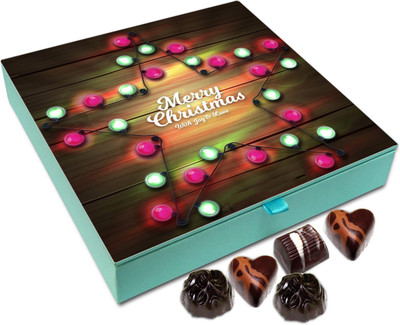 Chocholik Christmas Gift Box - Merry Christmas With Joy And Love Chocolate Box - 9pc Truffles(108 g)
Chocholik Christmas Gift Box - Merry Christmas With Joy And Love Chocolate Box - 9pc Truffles(108 g)