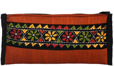 Estheticmind Casual Orange Clutch