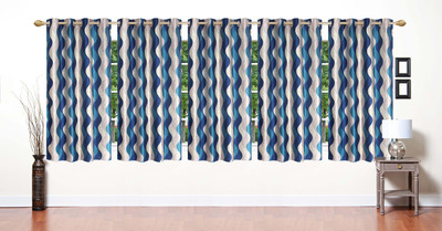 Stella Creations 154 cm (5 ft) Polyester Window Curtain (Pack Of 5)(Printed, Blue)
Stella Creations 154 cm (5 ft) Polyester Window Curtain (Pack Of 5)(Printed, Blue)