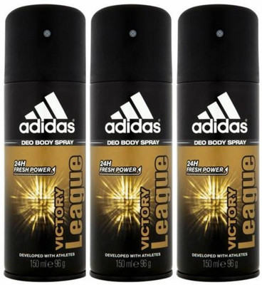 ADIDAS Three Victory League Combo Set Body Spray - For Men(450 ml, Pack of 3)
ADIDAS Three Victory League Combo Set Body Spray - For Men(450 ml, Pack of 3)
