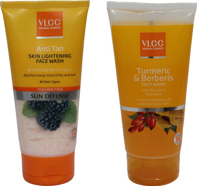 VLCC COMBO KIT OF ANTI TAN & TURMERIC & BERBERIS FACE WASH (150ml*2) Face Wash(300 g)
VLCC COMBO KIT OF ANTI TAN & TURMERIC & BERBERIS FACE WASH (150ml*2) Face Wash(300 g)