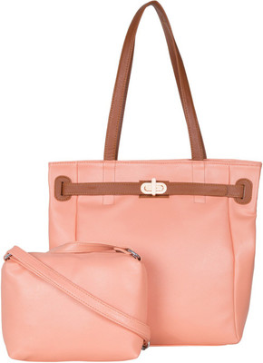 ADISA Shoulder Bag(Pink, Brown), Brown;pink
ADISA Shoulder Bag(Pink, Brown), Brown;pink