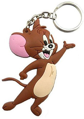 Chandrika Pearls Cute and Naughty Jerry Cartoon Rubber Multi colour Keyring/Keychain Key Chain
Chandrika Pearls Cute and Naughty Jerry Cartoon Rubber Multi colour Keyring/Keychain Key Chain