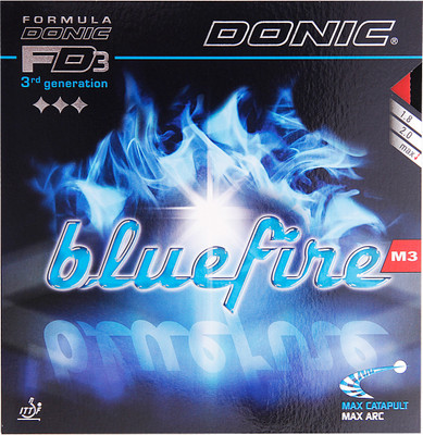 Donic Bluefire M3 11.3 mm Table Tennis Rubber(Red)