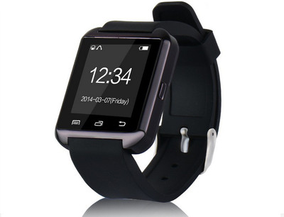 MOBILE LINK compatible Black Smartwatch(Black Strap Free Size)