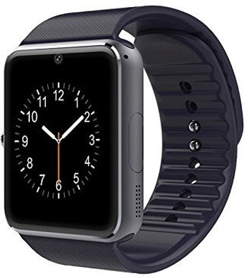 MOBILE LINK compatible Black Smartwatch(Black Strap Free Size)