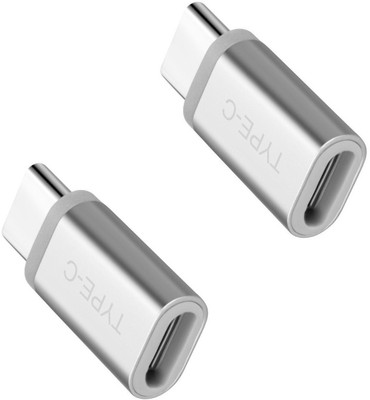 BB4 PACK OF 2 Micro USB to type C CONVERTER for charging AND SYNC METAL Cable USB Adapter(Grey)
BB4 PACK OF 2 Micro USB to type C CONVERTER for charging AND SYNC METAL Cable USB Adapter(Grey)