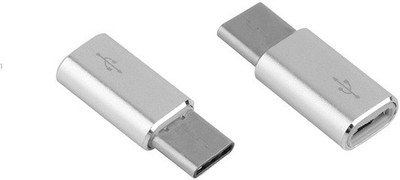 Freya PACK OF 2 TYPE C PIN TO MICRO USB METAL CONVERTER CABLE USB Adapter(Multicolor)
Freya PACK OF 2 TYPE C PIN TO MICRO USB METAL CONVERTER CABLE USB Adapter(Multicolor)