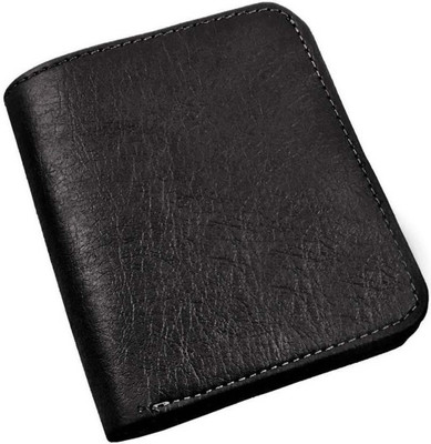 Wildmount Boys Black Artificial Leather Wallet(7 Card Slots)