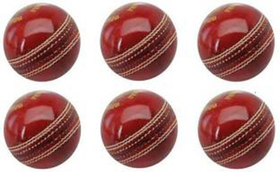 GLS Genuine Leather 2 Piece Cricket Ball Standard Size 5.5 - Pack of 6 Cricket Leather Ball(Pack of 6, Red)
GLS Genuine Leather 2 Piece Cricket Ball Standard Size 5.5 - Pack of 6 Cricket Leather Ball(Pack of 6, Red)