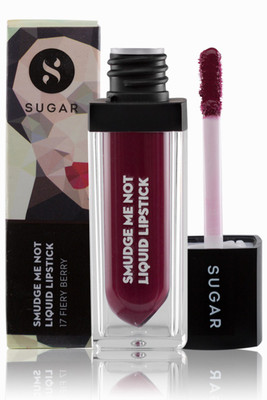 Sugar Cosmetics Smudge Me Not Liquid Lipstick 17 Fiery Berry(17 Fiery Berry (Marsala))
Sugar Cosmetics Smudge Me Not Liquid Lipstick 17 Fiery Berry(17 Fiery Berry (Marsala))
