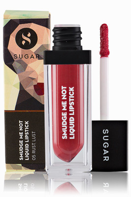 Sugar Cosmetics Smudge Me Not Liquid Lipstick 05 Rust Lust(05 Rust Lust (Red Terracotta))