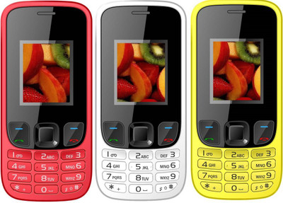 I Kall k29 Pack of Three(Red, White, Yellow)