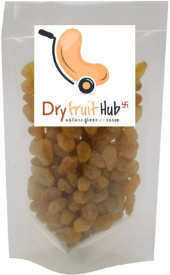 Dry Fruit Hub Kishmish Green Raisins(1 kg, Box)
