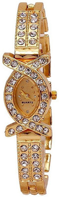 DV ENTERPRISE GOLD BRACELET ANALOG WATCH BY ENTERPRISE FOR GIRLS OR WOMEN Watch - For Girls