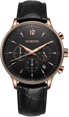 OCHSTIN Black, Chronograph Watch - For Men