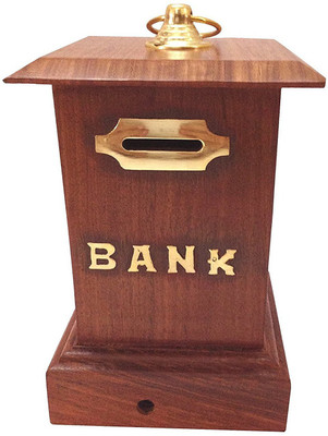 WoodCart Wooden H@ndmade Square letter Box Special With Screw-Lock Coin Bank(Brown)
WoodCart Wooden H@ndmade Square letter Box Special With Screw-Lock Coin Bank(Brown)