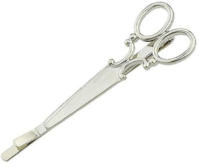 Stripes XJ639New Hair Clip(Silver)