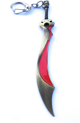 HatsOff Stylish Sword Gold & Red Colour Design Key chain Also use as Home or Car Decorative Key Chain
HatsOff Stylish Sword Gold & Red Colour Design Key chain Also use as Home or Car Decorative Key Chain