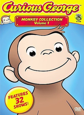 CURIOUS GEORGE:MONKEY COLLECTION V 1(DVD English)