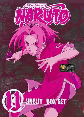 NARUTO UNCUT BOX SET VOL 11(DVD English)