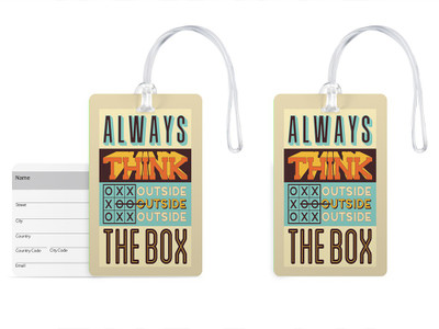 100yellow Luggage Tags- Inspirational Printed Gloss Finish PVC Bag Tag with Silicon Strap- Ideal For Travel-Pack Of 2 Luggage Tag(Multicolor)
100yellow Luggage Tags- Inspirational Printed Gloss Finish PVC Bag Tag with Silicon Strap- Ideal For Travel-Pack Of 2 Luggage Tag(Multicolor)