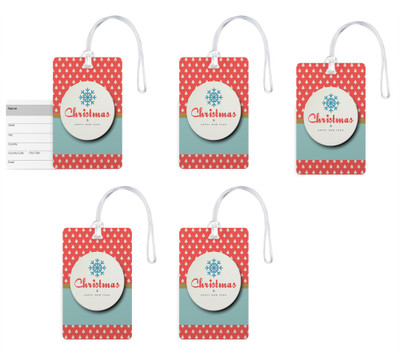 100yellow Luggage Tags- Merry Christmas & Happy New Year Print Gloss Finish PVC Bag Tag with Silicon Strap- Ideal For Travel-Pack Of 5 Luggage Tag(Multicolor)
100yellow Luggage Tags- Merry Christmas & Happy New Year Print Gloss Finish PVC Bag Tag with Silicon Strap- Ideal For Travel-Pack Of 5 Luggage Tag(Multicolor)