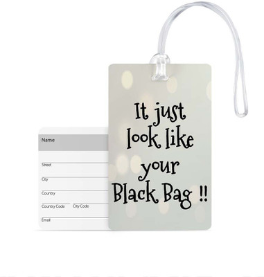 100yellow Luggage Tags- Printed High Quality Gloss Finish PVC Travel/Bag Tag with Silicon Strap- Ideal For Travel Luggage Tag(Multicolor)
100yellow Luggage Tags- Printed High Quality Gloss Finish PVC Travel/Bag Tag with Silicon Strap- Ideal For Travel Luggage Tag(Multicolor)