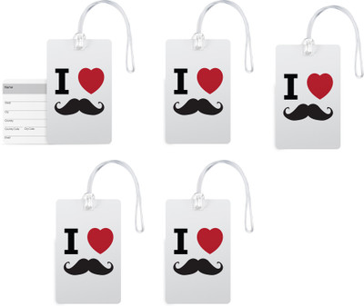 100yellow Luggage Tags- Designer Printed Gloss Finish PVC Bag/Travel Tag with Silicon Strap- Gift For Father-Pack Of 5 Luggage Tag(Multicolor)
100yellow Luggage Tags- Designer Printed Gloss Finish PVC Bag/Travel Tag with Silicon Strap- Gift For Father-Pack Of 5 Luggage Tag(Multicolor)