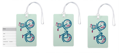 100yellow Luggage Tags- Printed High Quality Gloss Finish PVC Bag Tag with Silicon Strap- Ideal For Travel-Pack Of 3 Luggage Tag(Multicolor)
100yellow Luggage Tags- Printed High Quality Gloss Finish PVC Bag Tag with Silicon Strap- Ideal For Travel-Pack Of 3 Luggage Tag(Multicolor)