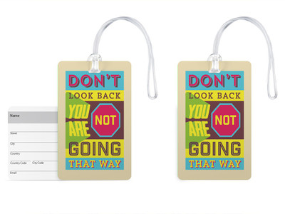 100yellow Luggage Tags- Motivational Printed Gloss Finish PVC Bag Tag with Silicon Strap- Ideal For Travel-Pack Of 2 Luggage Tag(Multicolor)
100yellow Luggage Tags- Motivational Printed Gloss Finish PVC Bag Tag with Silicon Strap- Ideal For Travel-Pack Of 2 Luggage Tag(Multicolor)