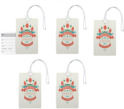 100yellow Luggage Tags- Printed Premium Quality Gloss Finish PVC Bag Tag with Silicon Strap- Ideal For Travel-Pack Of 5 Luggage Tag(Multicolor)
100yellow Luggage Tags- Printed Premium Quality Gloss Finish PVC Bag Tag with Silicon Strap- Ideal For Travel-Pack Of 5 Luggage Tag(Multicolor)