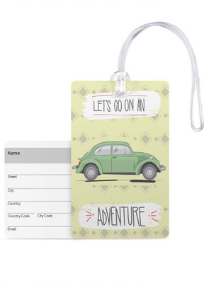 100yellow Luggage Tags- Printed High Quality Gloss Finish PVC Travel/Bag Tag with Silicon Strap- Ideal For Travel Luggage Tag(Multicolor)
100yellow Luggage Tags- Printed High Quality Gloss Finish PVC Travel/Bag Tag with Silicon Strap- Ideal For Travel Luggage Tag(Multicolor)