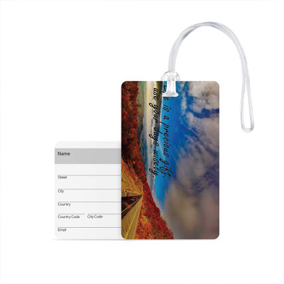 100yellow Luggage Tags- Motivational Quote Printed High Quality PVC Travel/Bag Tag with Silicon Strap- Ideal For Gift Luggage Tag(Multicolor)
100yellow Luggage Tags- Motivational Quote Printed High Quality PVC Travel/Bag Tag with Silicon Strap- Ideal For Gift Luggage Tag(Multicolor)
