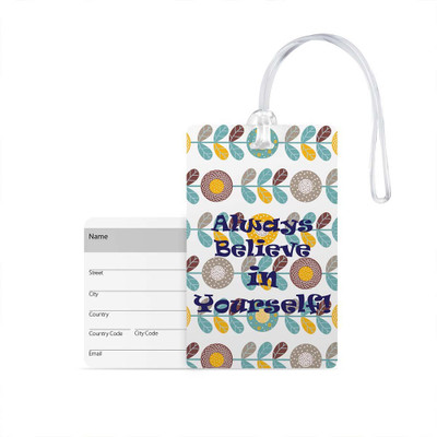 100yellow Luggage Tags- Printed High Quality Gloss Finish PVC Travel/Bag Tag with Silicon Strap- Ideal For Travel Luggage Tag(Multicolor)
100yellow Luggage Tags- Printed High Quality Gloss Finish PVC Travel/Bag Tag with Silicon Strap- Ideal For Travel Luggage Tag(Multicolor)