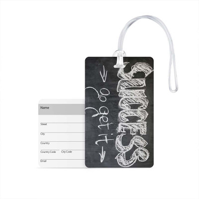 100yellow Luggage Tag- Success go get it Printed High Quality PVC Travel/Bag Tag with Silicon Strap- Ideal For Gift Luggage Tag(Multicolor)
100yellow Luggage Tag- Success go get it Printed High Quality PVC Travel/Bag Tag with Silicon Strap- Ideal For Gift Luggage Tag(Multicolor)