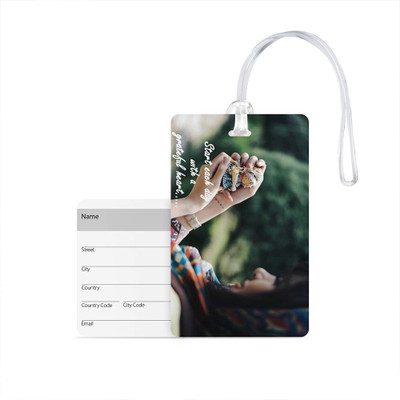 100yellow Luggage Tags- Printed High Quality Gloss Finish PVC Travel/Bag Tag with Silicon Strap- Ideal For Gift Luggage Tag(Multicolor)
100yellow Luggage Tags- Printed High Quality Gloss Finish PVC Travel/Bag Tag with Silicon Strap- Ideal For Gift Luggage Tag(Multicolor)