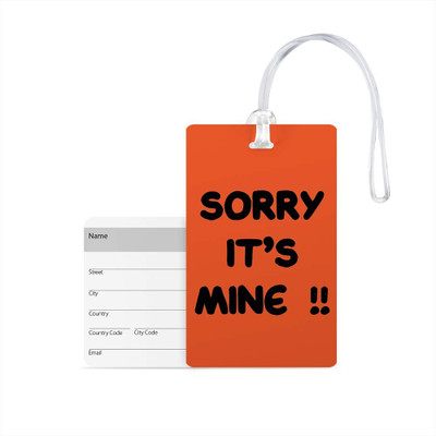 100yellow Luggage Tags- Printed High Quality Gloss Finish PVC Travel/Bag Tag with Silicon Strap- Ideal For Travel Luggage Tag(Multicolor)
100yellow Luggage Tags- Printed High Quality Gloss Finish PVC Travel/Bag Tag with Silicon Strap- Ideal For Travel Luggage Tag(Multicolor)