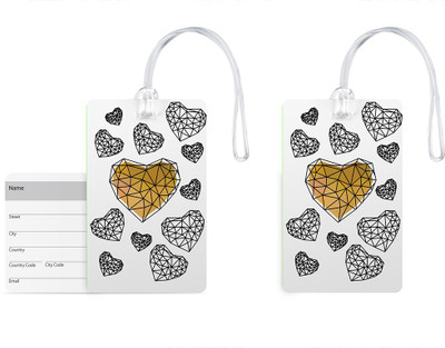 100yellow Luggage Tags- Printed High Quality Gloss Finish PVC Bag Tag with Silicon Strap- Ideal For Travel-Pack Of 2 Luggage Tag(Multicolor)
100yellow Luggage Tags- Printed High Quality Gloss Finish PVC Bag Tag with Silicon Strap- Ideal For Travel-Pack Of 2 Luggage Tag(Multicolor)