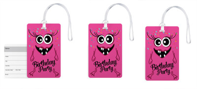 100yellow Luggage Tags – Birthday Party Print Premium PVC Travel/Bag Tag with Silicon Strap- Ideal For Travel-Pack Of 3 Luggage Tag(Multicolor)
100yellow Luggage Tags – Birthday Party Print Premium PVC Travel/Bag Tag with Silicon Strap- Ideal For Travel-Pack Of 3 Luggage Tag(Multicolor)