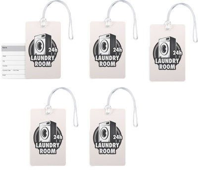 100yellow Luggage Tags- Designer Print High Quality Gloss Finish PVC Bag Tag with Silicon Strap- Ideal For Gift-Pack Of 5 Luggage Tag(Multicolor)
100yellow Luggage Tags- Designer Print High Quality Gloss Finish PVC Bag Tag with Silicon Strap- Ideal For Gift-Pack Of 5 Luggage Tag(Multicolor)