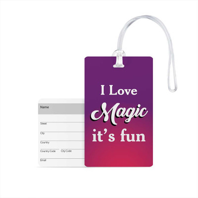 100yellow Luggage Tags- Printed High Quality Gloss Finish PVC Travel/Bag Tag with Silicon Strap- Ideal For Travel Luggage Tag(Multicolor)
100yellow Luggage Tags- Printed High Quality Gloss Finish PVC Travel/Bag Tag with Silicon Strap- Ideal For Travel Luggage Tag(Multicolor)
